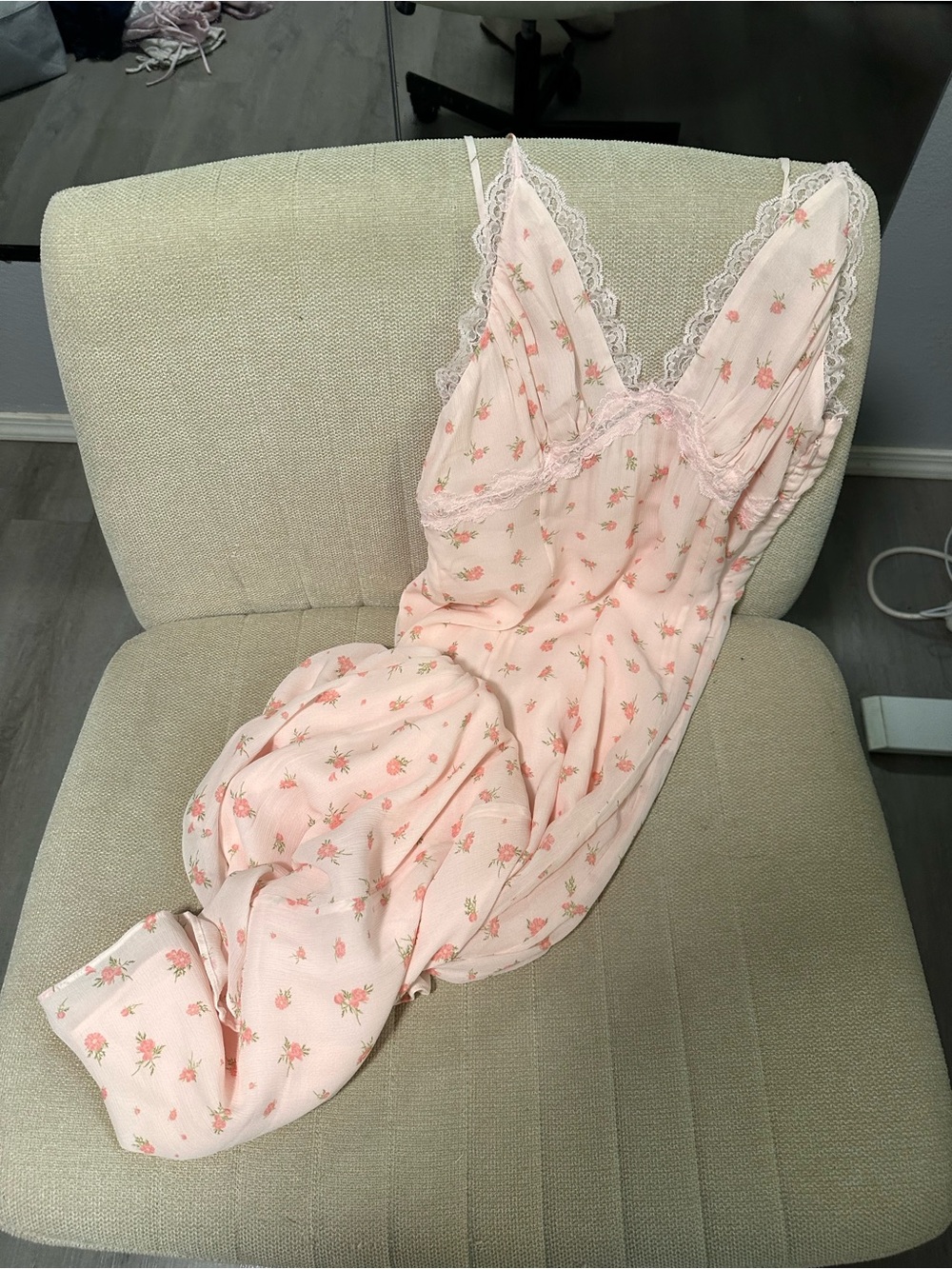 Aritzia floral dress NWT